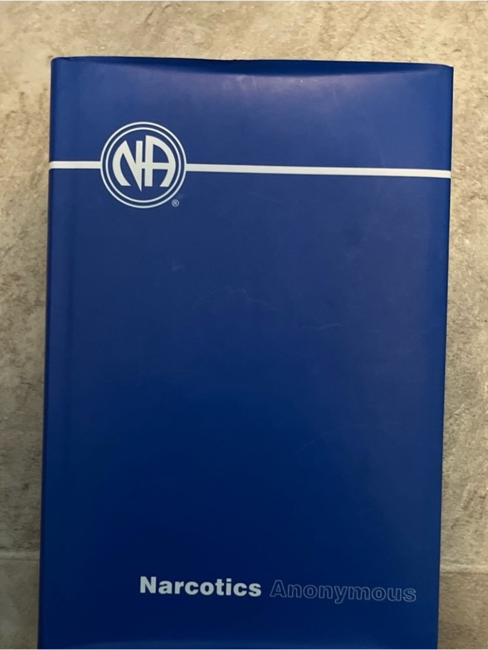 Narcotics Anonymous Blue Hardcover Book